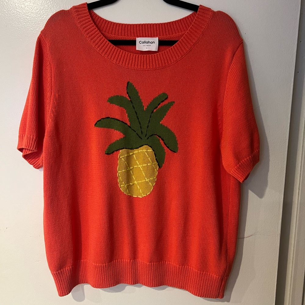 Callahan 100% Cotton Pineapple Top - Picture 6 of 8
